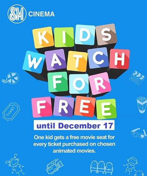 SM Cinema's Kids Watch for Free Promo .